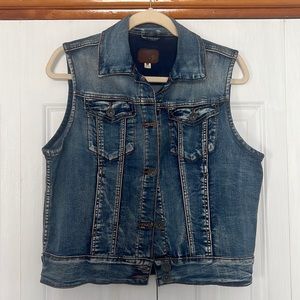 Risen Denim Vest - sz M